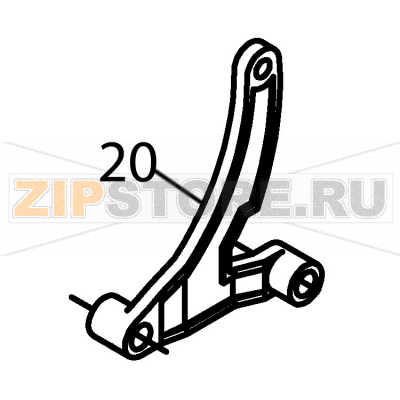 Plate transport front end Fagor FI-2700I Plate transport front end Fagor FI-2700IЗапчасть на деталировке под номером: 20Название запчасти Fagor на английском языке: Plate transport front end FI-2700I.
