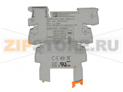 Базовые клеммные модули PLC 6 Phoenix Contact PLC-BSC- 48DC/21 2 мм с винтовыми зажимами, входное напряжение 48 В пост. тока (без реле и оптопар в комплекте).Минимальный заказ: 10 шт.Упаковка: 10 шт.