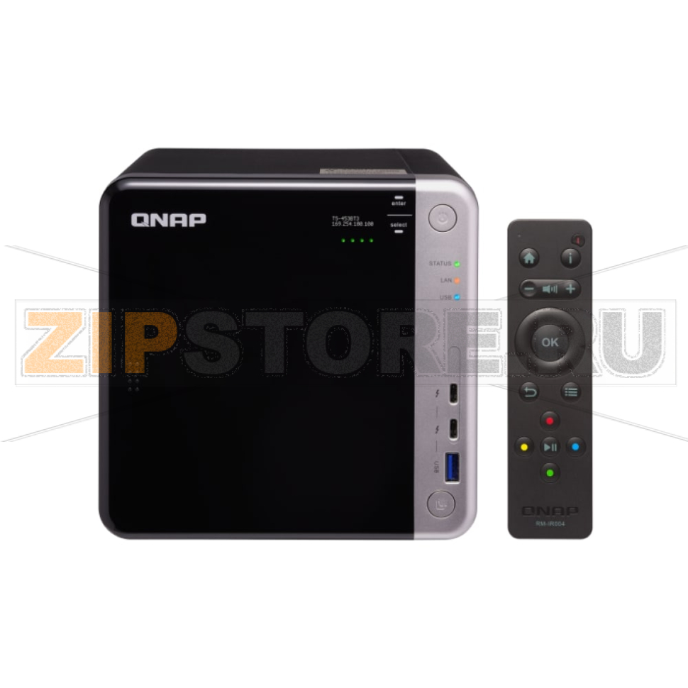 Накопитель сетевой QNAP TS-453BT3 