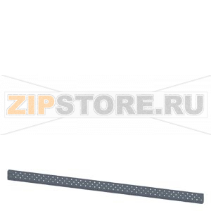 SIVACON, mounting rail, universal, suitable for cabinet width 600 mm, L: 1050 mm, zinc-plated Siemens 8MF1105-2AS30 