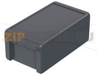 Корпус, 231x125x90 мм, АБС, одноцветный Bopla B 221309 ABS 7024