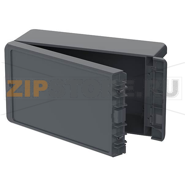 Корпус, 231x125x90 мм, АБС, одноцветный Bopla B 221309 ABS 7024 