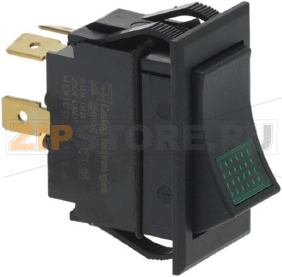 ВЫКЛЮЧАТЕЛЬ ON/OFF С ЖЕЛТОЙ ПОДСВЕТКОЙ 