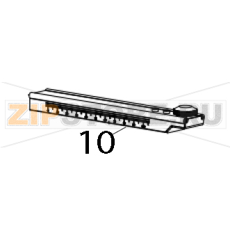 Media sensor adjustment mechanism assy TSC PEX-1221 Media sensor adjustment mechanism assy TSC PEX-1221Запчасть на деталировке под номером: 10