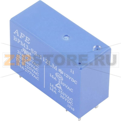 Реле электромагнитное 5 В/DC, 16 А, 1 шт AFE BPM3-SS-105LM 