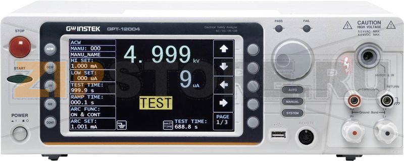 Тестер изоляции GW Instek GPT-12004 