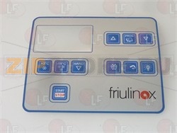 MEMBRANA COMANDI SERIGRAFATA ADESIVA 