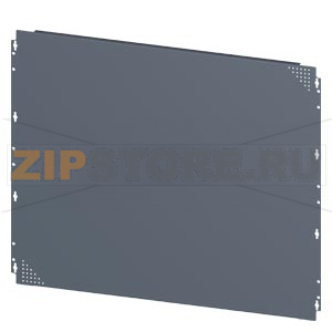 SIVACON, mounting plate, Quick assembly with screws, perforated, H: 800 mm, W: 1000 mm, zinc-plated Siemens 8MF1800-2AA12-0 
