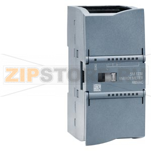 SIMATIC S7-1200, модуль аналоговых входов- электросчётчик SM 1238 Energy Meter 480V AC, модуль для систем энергоменеджмента для измерения электрических параметров в одно- и трёхфазных сетях (TN, TT) переменного тока до 480 В; диапазон токов: 1 А, 5 А; зап 