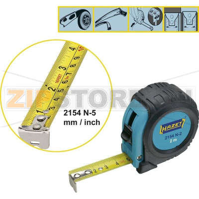 Рулетка измерительная 5 м Hazet 2154N-5 