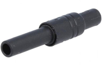 Гнездо 4 мм, 25 А, 1 кВ/DC, черное Hirschmann KUN S SW