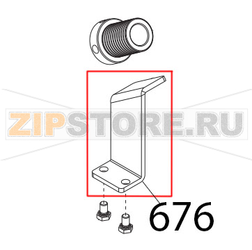 Staffa tir. motore Sirman Palladio 350 Staffa tir. motore Sirman Palladio 350Запчасть на деталировке под номером: 676