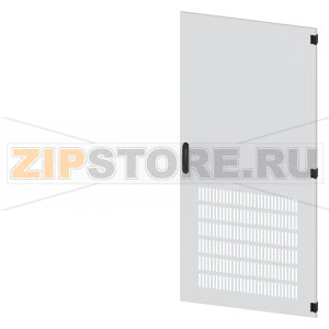 SIVACON, door, on the right, ventilated, IP20, H: 1800 mm, W: 800 mm, RAL 7035, Protection class 1 Siemens 8MF1880-2UT14-1BA2 
