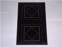 Ceran glass plate 6 x 298 x 488 mm
