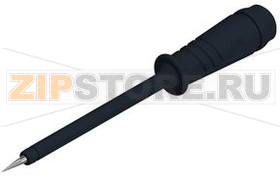 Щуп тестовый 4 мм, черный Hirschmann PRUEF 2 BLACK 