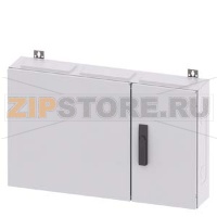 ALPHA 160 НАСТЕННЫЙ РАСПРЕДЕЛИТ. ШКАФ ПУСТОЙ RAL9016 IP43 1КЛАСС  В=500 Ш=800 Г=140 Siemens 8GK1032-1KK31