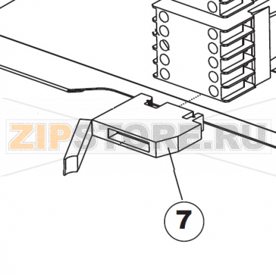 Fuse-Holder Apach AC800      Fuse-Holder Apach AC800Запчасть на сборочном чертеже под номером: 7Название запчасти Apach на итальянском языке: Fuse-Holder Apach AC800