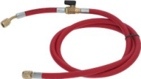 INLET HOSE RED 1500 mm WITH TAP FF