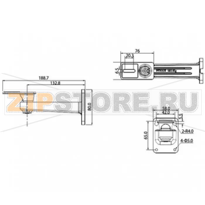 Кронштейн настенный Dahua DH-PFB120W 
