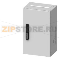 ALPHA 400 wall-mounted cabinet, IP43 Protection class 1 H=500 mm, W=300 mm RAL 9016 Siemens 8GK1122-1KA12