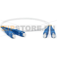 патч-корд волоконно-оптический (шнур) SM 9/125 (G657), SC/UPC-SC/UPC, 2.0 мм, duplex, LSZH, 2м