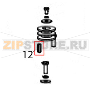 Flat key Hurakan HKN-20SN2V Flat key Hurakan HKN-20SN2VЗапчасть на деталировке под номером: 12