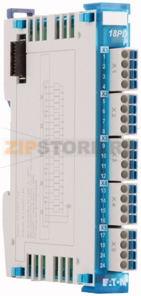Модуль распределителя потенциала, 18 каналов, VCC Eaton XN-322-18PD-P 