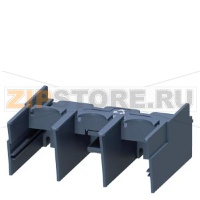 2 защитные крышки для 3-фазных модулей подвода питания 50/70 MM2 3RA6813-8AB/AC Siemens 3RA6880-3AB