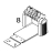 External roll mount / Gray TSC TTP-245С
