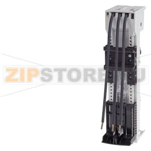 ШИННЫЙ АДАПТЕР S00/0, 25A, FOR 60MM BUSBAR SYSTEM 45X200MM LONG SPECIAL CABLES WELDED ON, AWG 12, 99 MM SPACER ENCLOSED MOUNTING RAIL SCREWED ON Siemens 8US1251-5DS11 