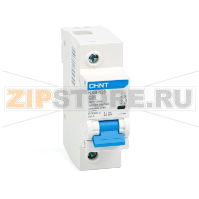 Выключатель автоматический 80 А, 10 кA, 1 полюс Chint NXB-125 