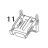 Universal cutter catch tray (full set) TSC MB240