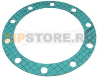 ПРОКЛАДКА БОЙЛЕРА Ø 202X152X2 MM
