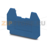 Концевая крышка Phoenix Contact D-MT 1,5-QUATTRO BU