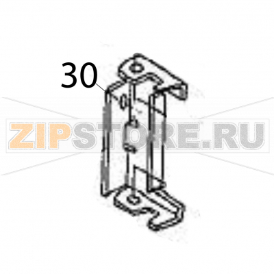 Cover lock hook Sato HR212 TT Cover lock hook Sato HR212 TTЗапчасть на деталировке под номером: 30Название запчасти на английском языке: Cover lock hook Sato HR212 TT.