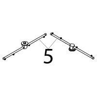 Girante risciacquo inferiore per cesto 50 Teikos TS983