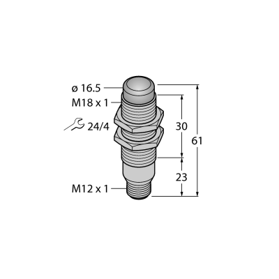 Маяк светодиодный Turck M18GRY2PQ 