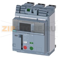 fixed-mounted circuit breakers 3-pole, frame size 0, IEC In=1000A to 690V, 50/60Hz AC Icu=55kA at 415V Icu=50kA at 500V Icu=42kA at 690V ETU660 electronic trip units LSIG display with tripped signaling switch, RTC and  4Aux auxiliary switches protection a
