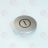 TASTO ON-OFF ø 17,5 mm GRIGIO ARGENTO - TASTO ON-OFF ø 17,5 mm GRIGIO ARGENTO