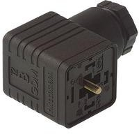 Разъем соленоидный 18 мм, 16 А, 250 В, 4 контакта, 1.5 мм² Hirschmann GDM 3011 BLACK 