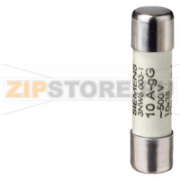 ПРЕДОХРАНИТЕЛЬ ЦИЛИНДРИЧЕСКИЙ GG БЕЗ ИНДИКАТОРА ТР 10X38 MM, 500 V 1 A Siemens 3NW6011-1