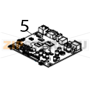 Main board assembly, Full ports TSC DA220 Main board assembly, Full ports TSC DA220Запчасть на деталировке под номером: 5