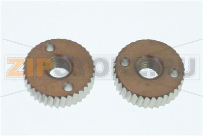 LOT DE 2 ENGRENAGES DENTEES ø 36x10x10 