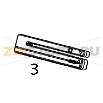 Gap sensor assembly TSC TTP-368MT Gap sensor assembly TSC TTP-368MTЗапчасть на деталировке под номером: 3