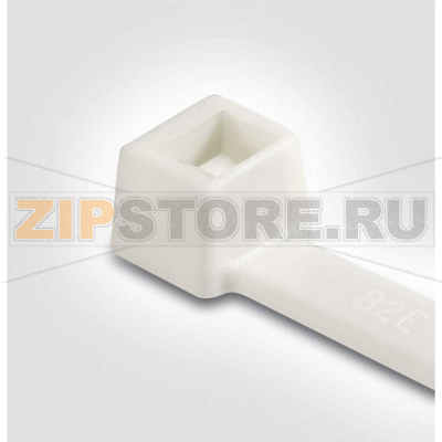Стяжки кабельные 150 мм, белые, 100 шт HellermannTyton T30R-PA66V0-WH 