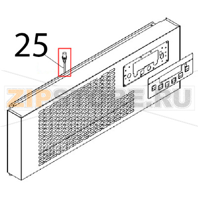 Microswitch Angelo Po IA51 Microswitch Angelo Po IA51Запчасть на деталировке под номером: 25