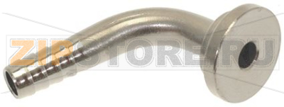 90° CURVED NIPPLE WITH FLAT STEM 5/8 
