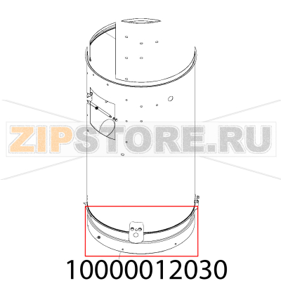 Корпус в сборе Abat МКК-300 Корпус в сборе Abat МКК-300Запчасть на деталировке под номером: 10000012030