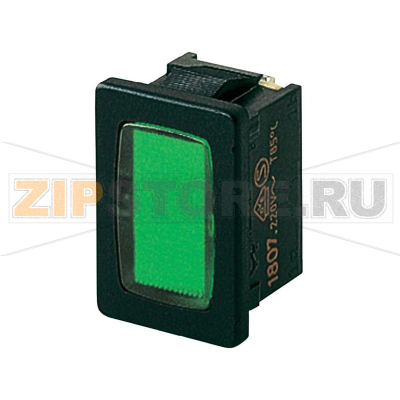 Элемент оптический для сигнальных колонн 230 В/AC, зеленый, 1 шт Marquardt 1807.1108 