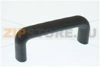 MANIGLIA IN PLASTICA NERA 135 mm